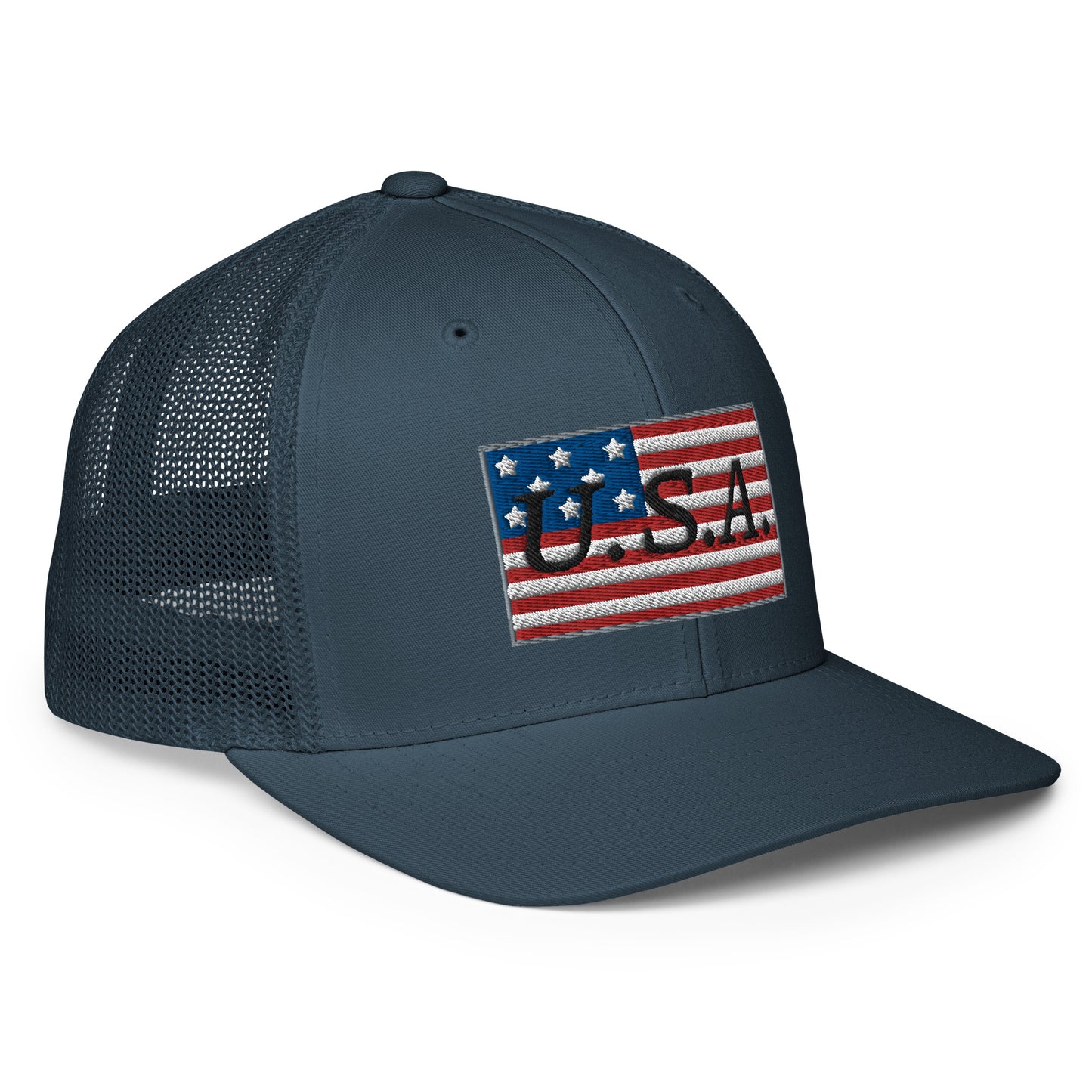 USA Closed-back trucker cap