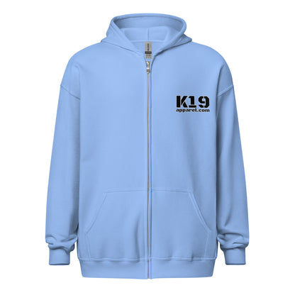 100% American zip hoodie