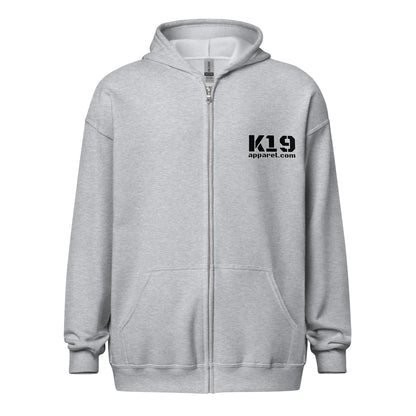 100% American zip hoodie