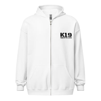 100% American zip hoodie