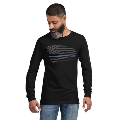 Thin Blue Line Unisex Long Sleeve Tee
