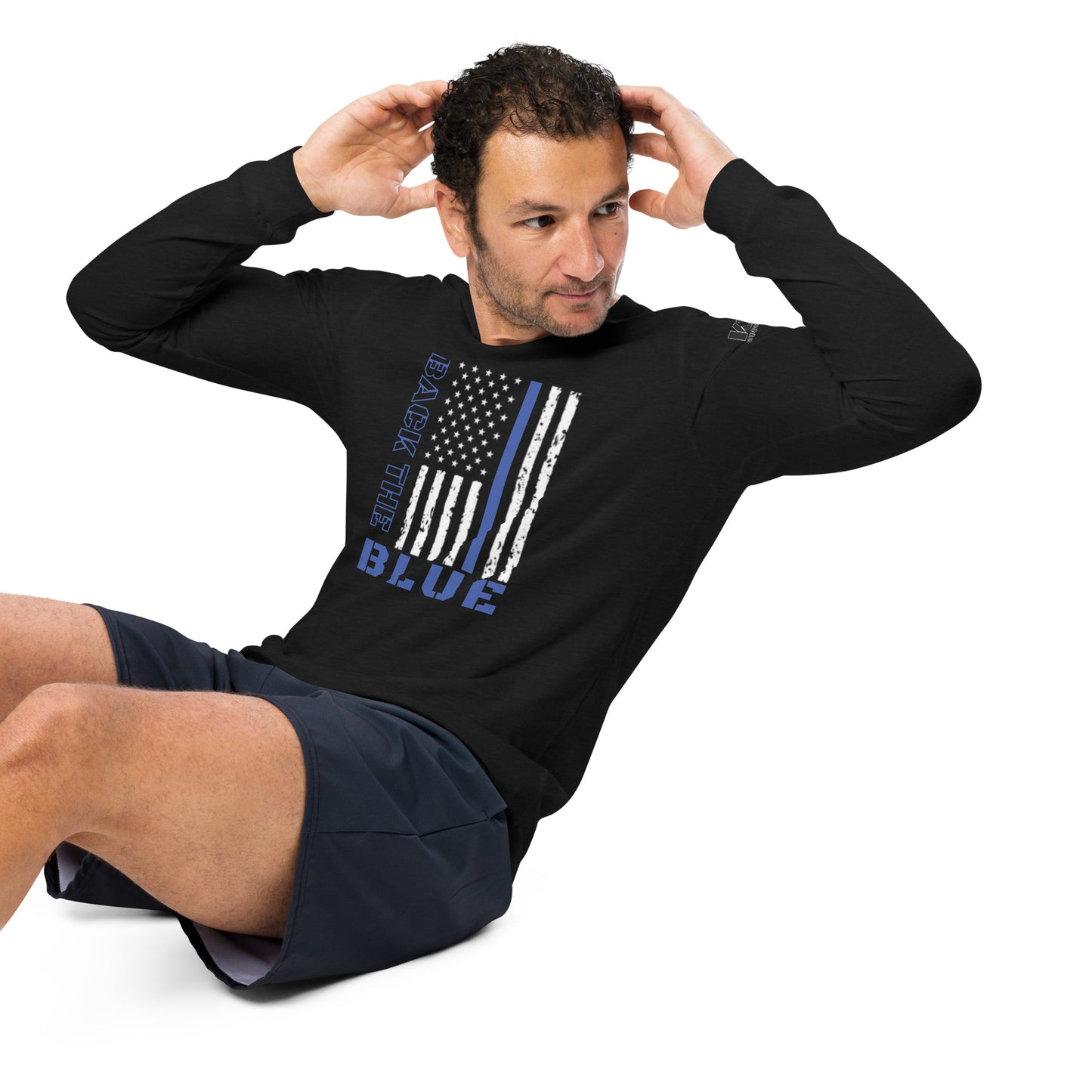 Back the Blue Unisex Long Sleeve Tee