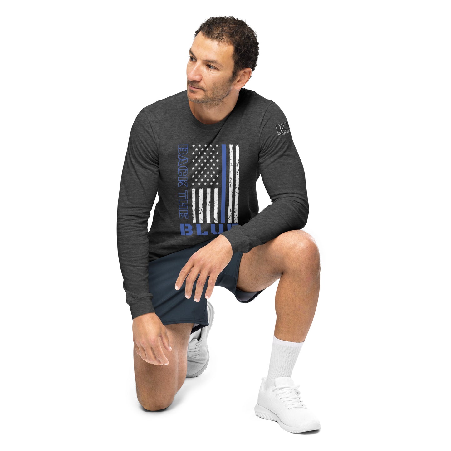 Back the Blue Unisex Long Sleeve Tee