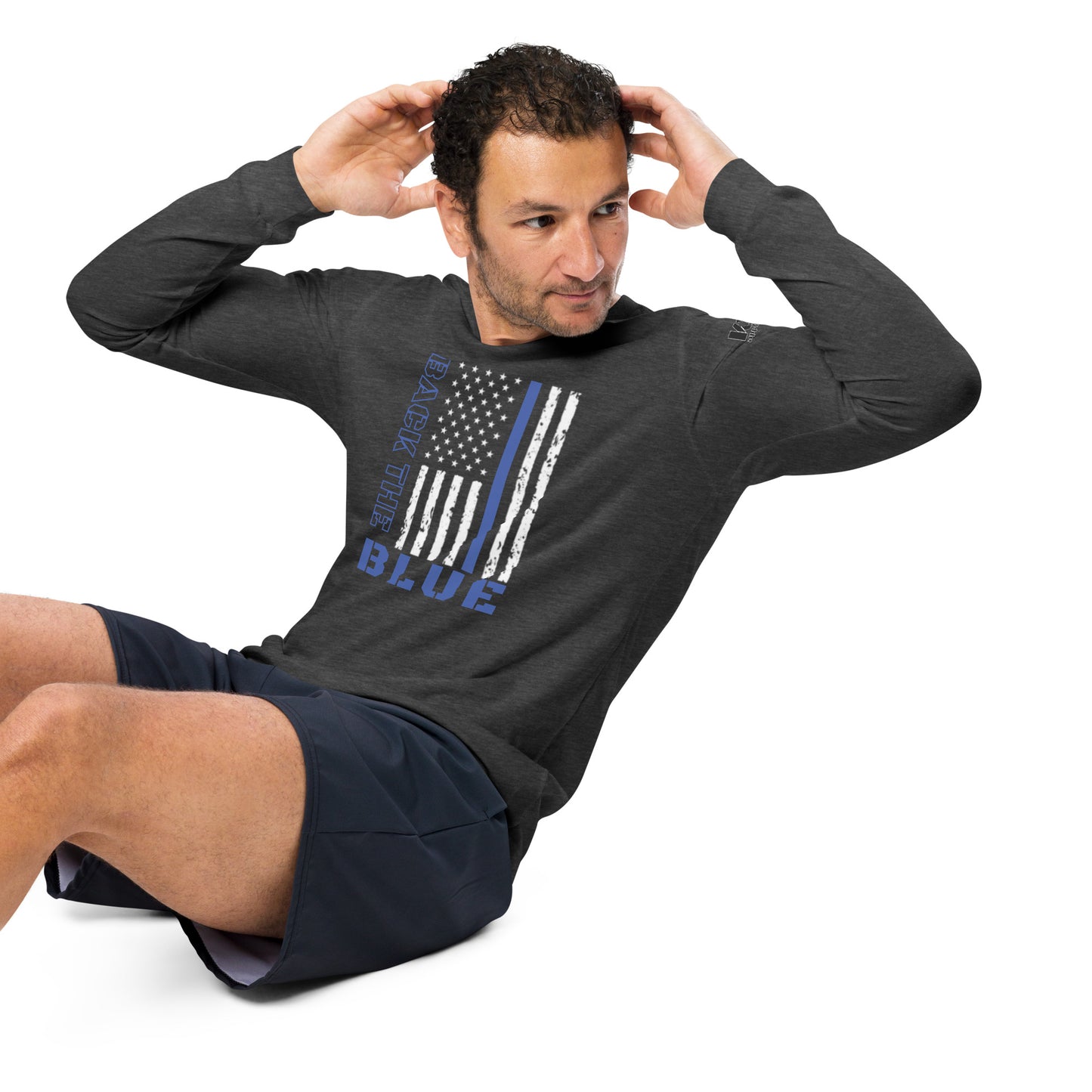 Back the Blue Unisex Long Sleeve Tee