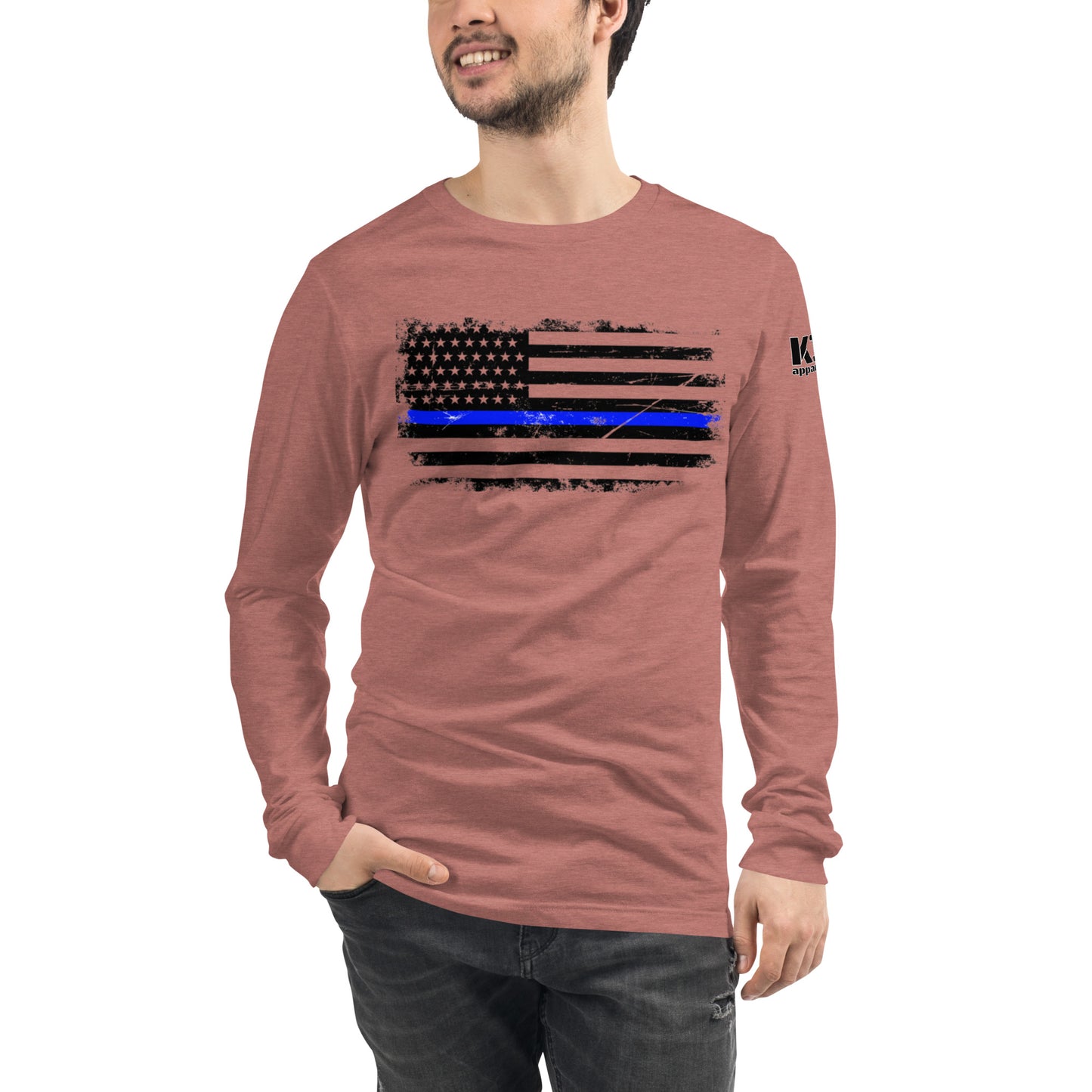 Thin Blue Line Unisex Long Sleeve Tee