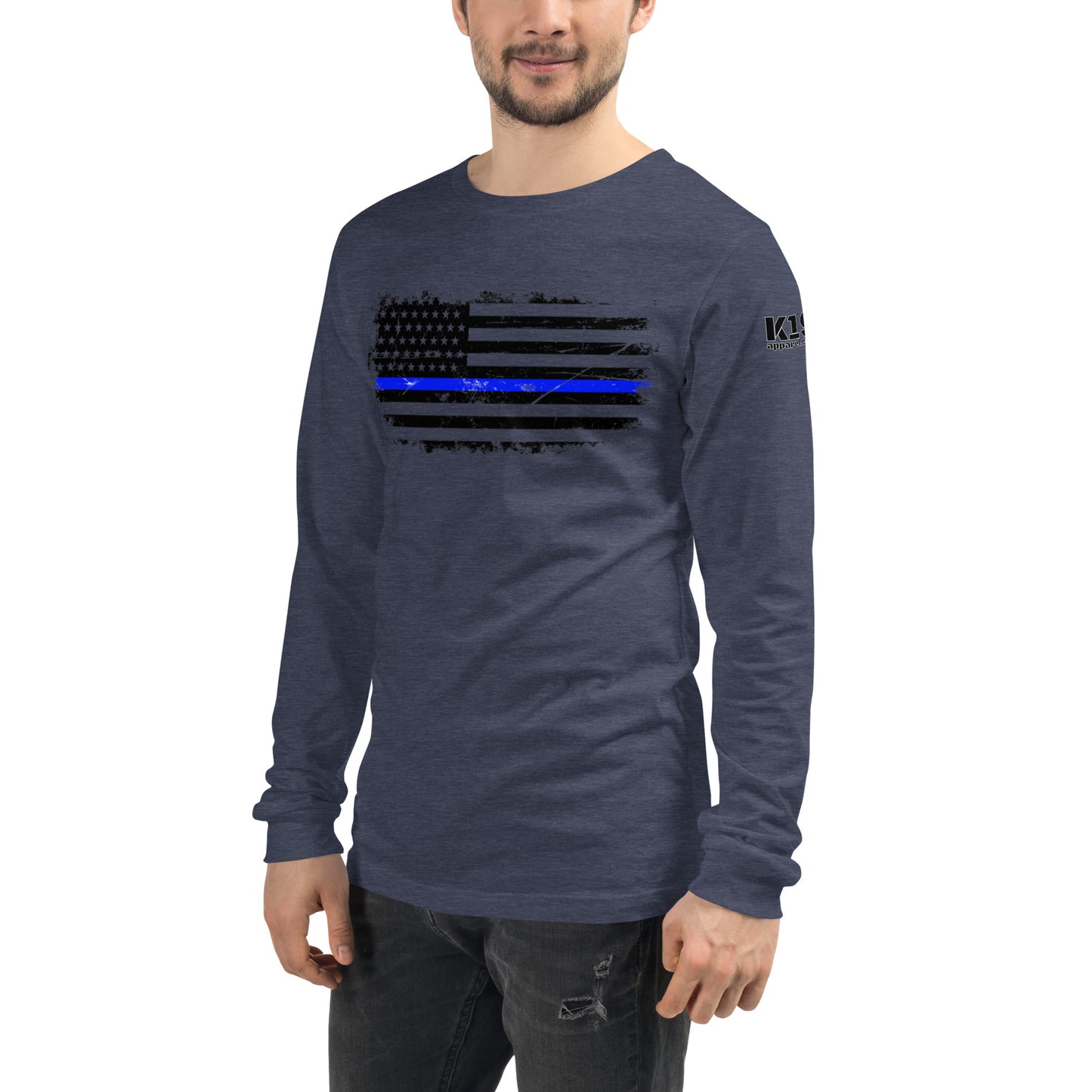 Thin Blue Line Unisex Long Sleeve Tee
