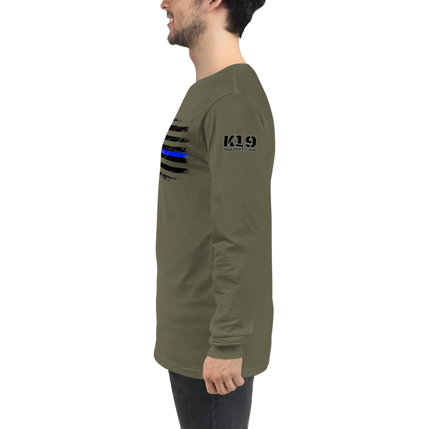Thin Blue Line Unisex Long Sleeve Tee