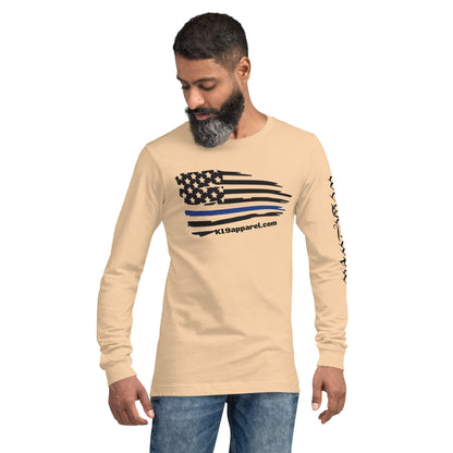 Thin Blue Line Unisex Long Sleeve Tee