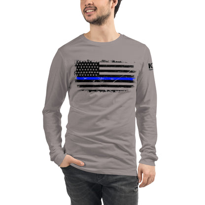 Thin Blue Line Unisex Long Sleeve Tee