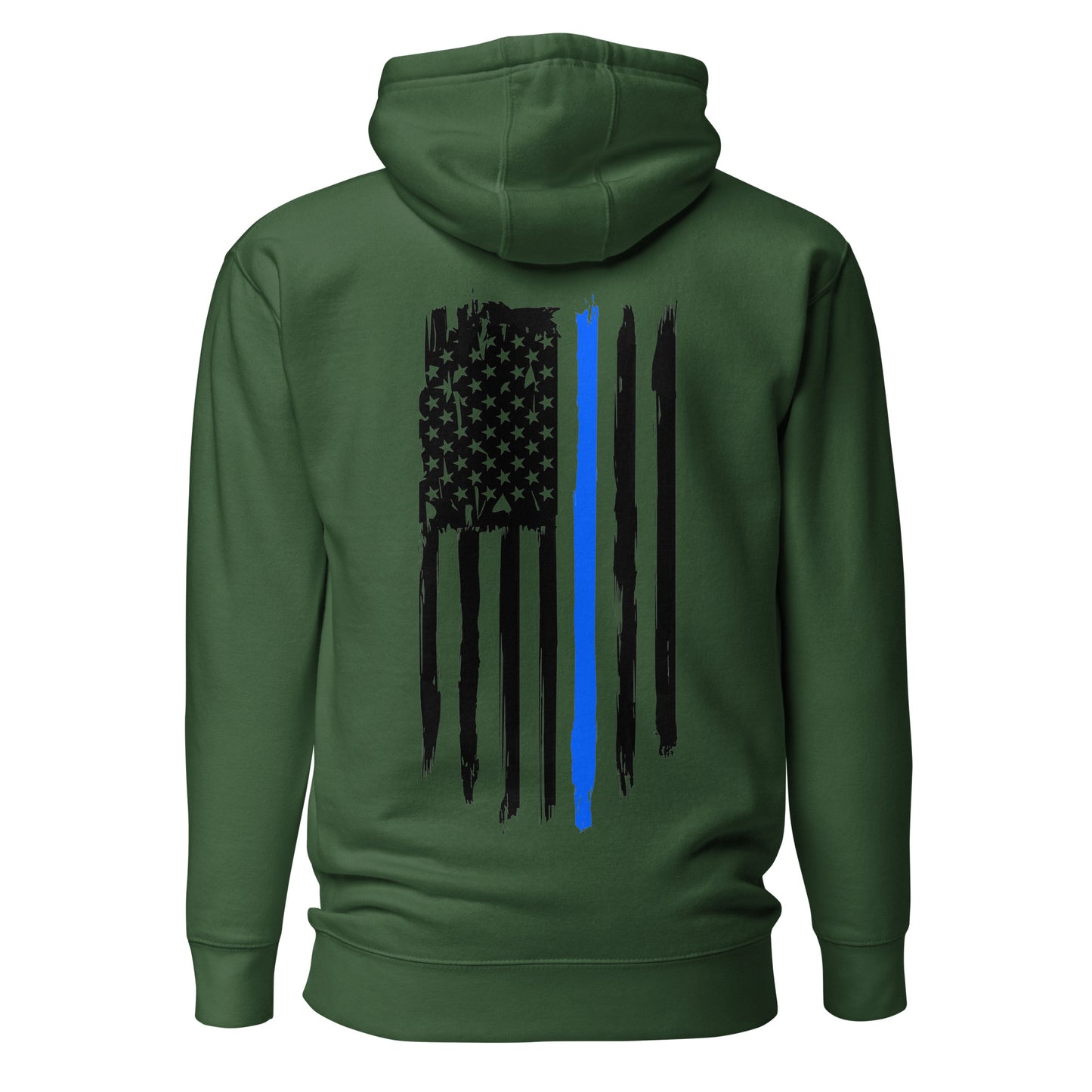 Blue line Premium Hoodie