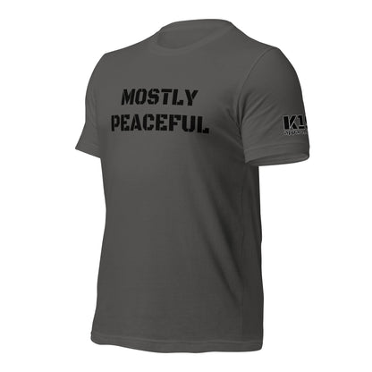 Mostly Peaceful t-shirt