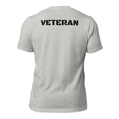 Basic text Veteran  t-shirt