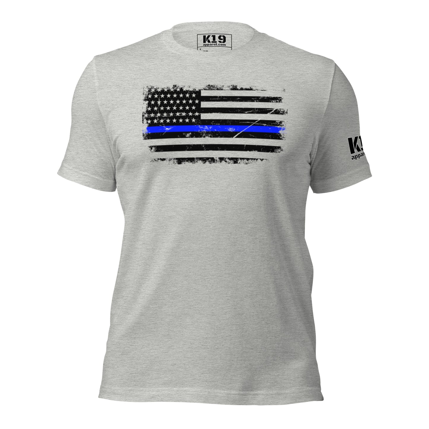 Blue line flag t-shirt