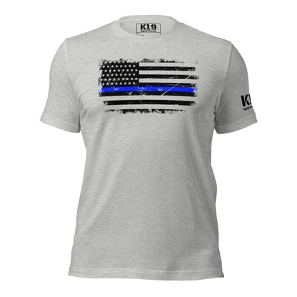 Blue line flag t-shirt