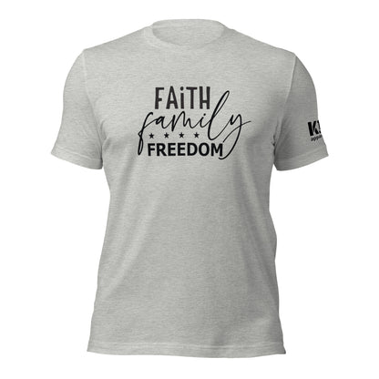 Faith Family Freedom t-shirt