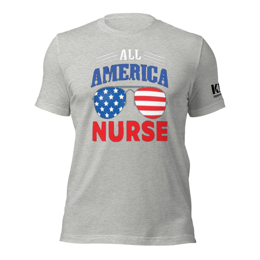 All American Nurse t-shirt