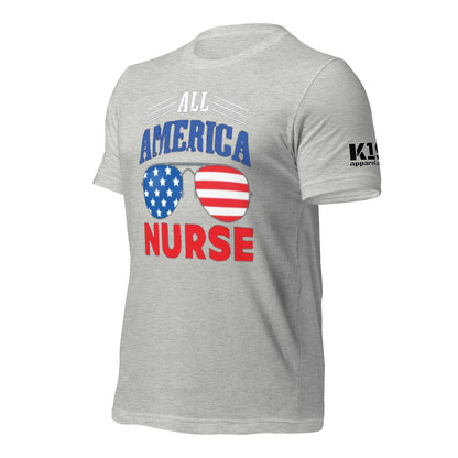 All American Nurse t-shirt