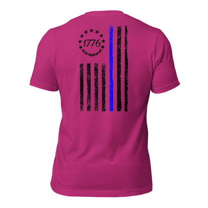 1776 Blueline flag t-shirt