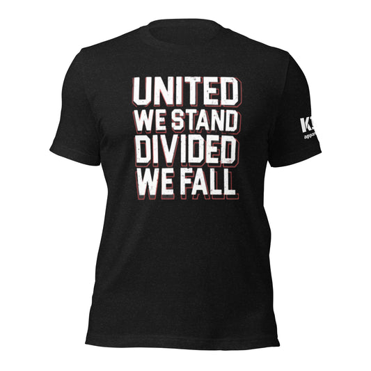 United We stand Divided we fall t-shirt