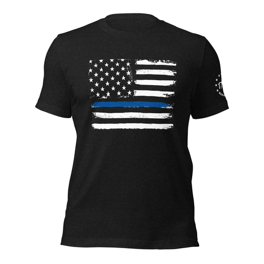 Blue Line Flag t-shirt