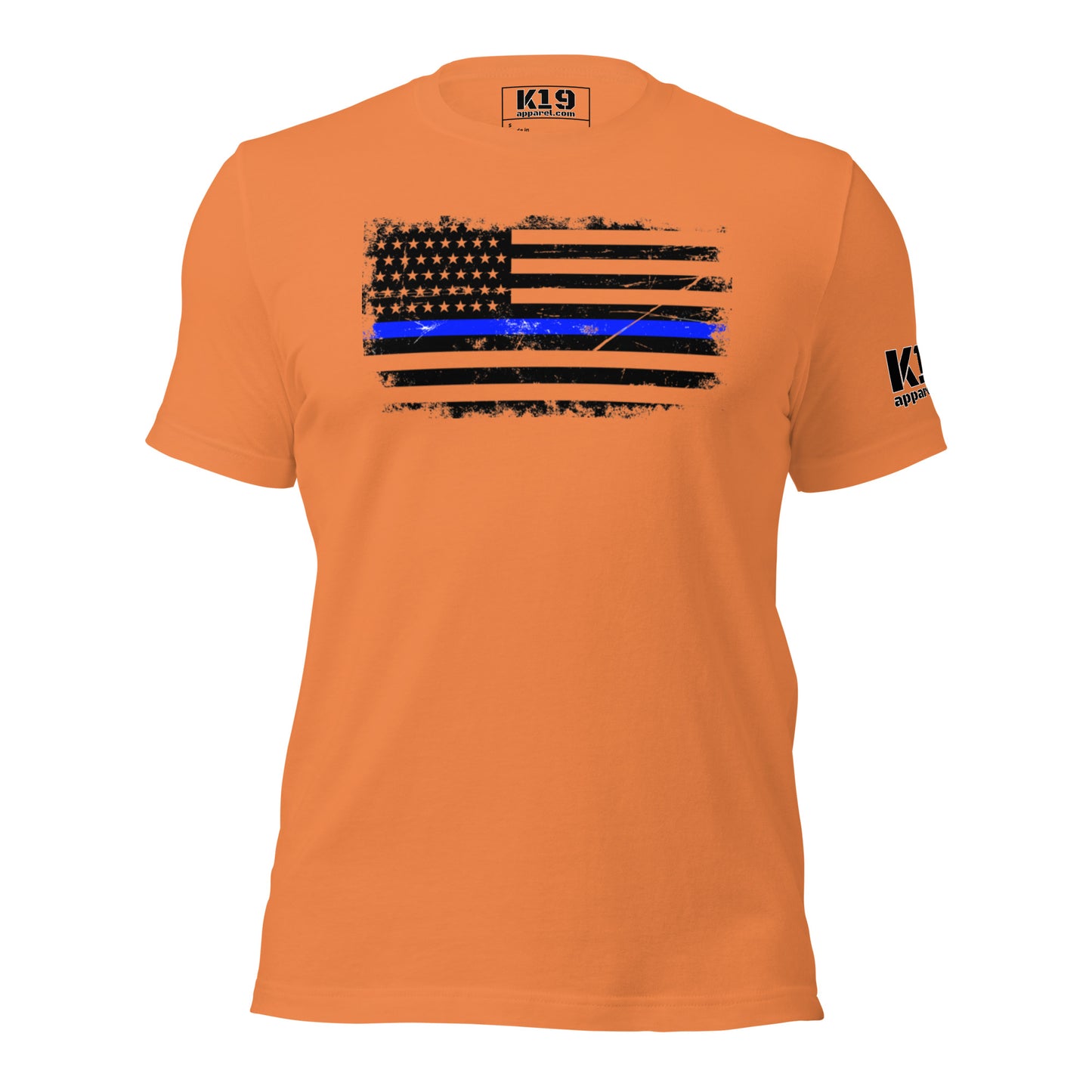Blue line flag t-shirt