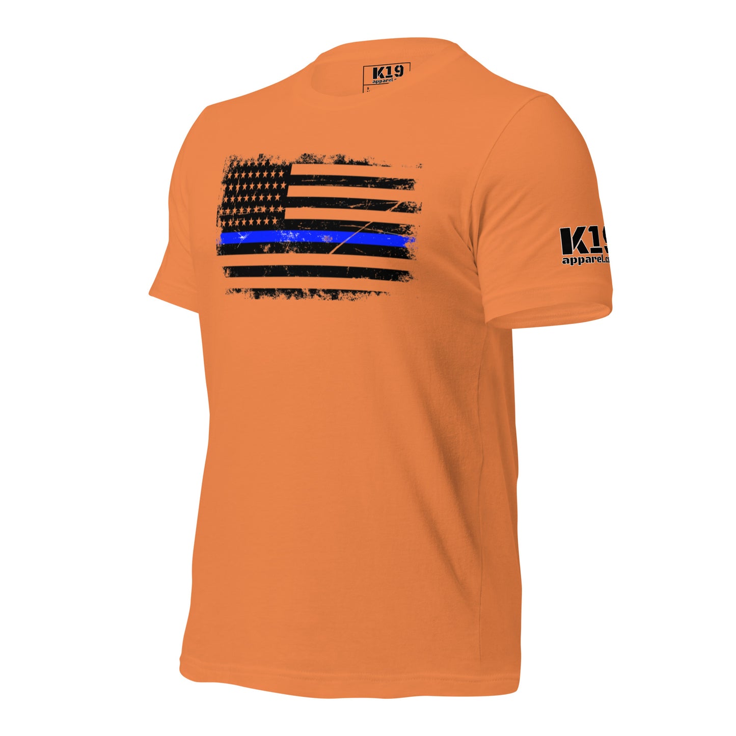 Blue line flag t-shirt