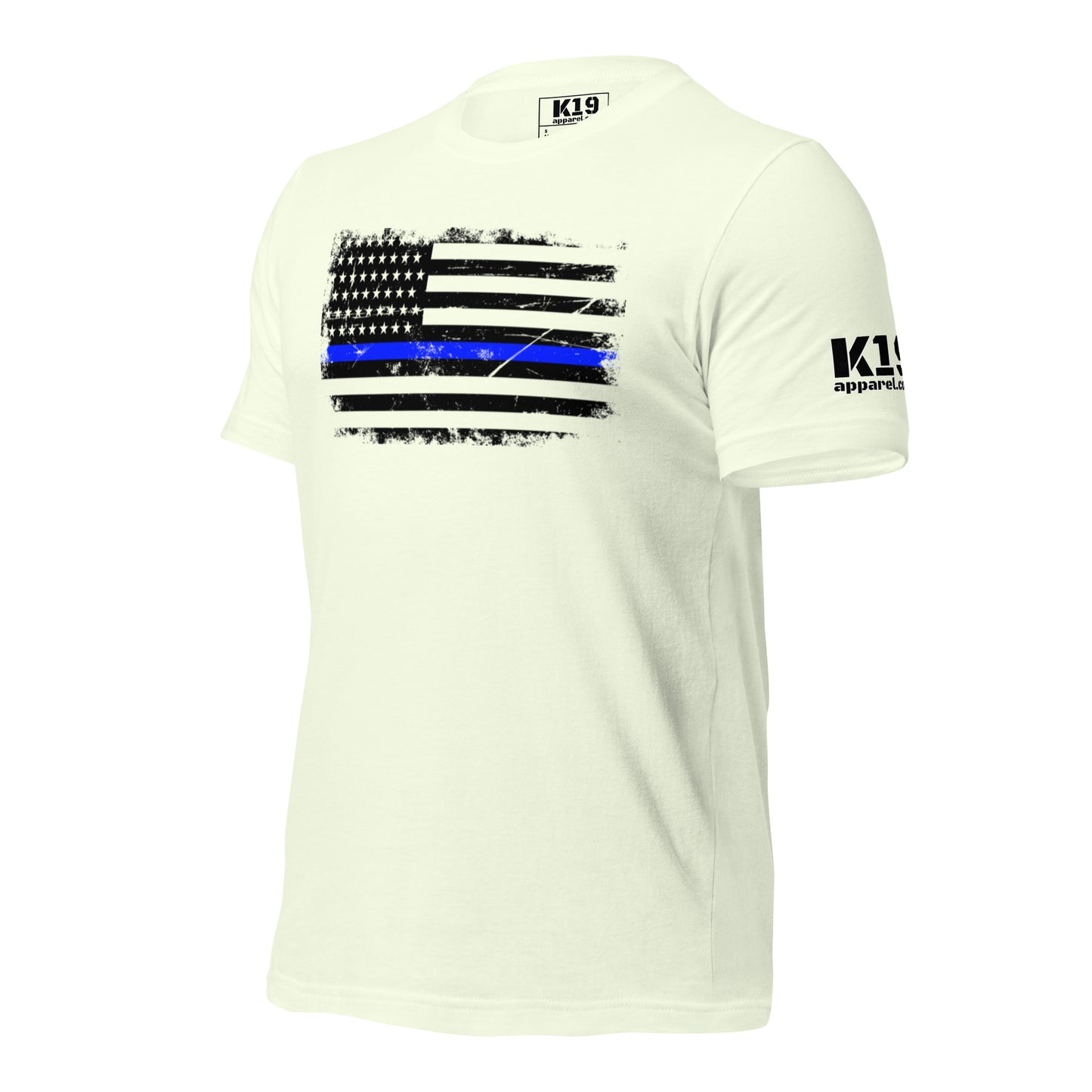 Blue line flag t-shirt