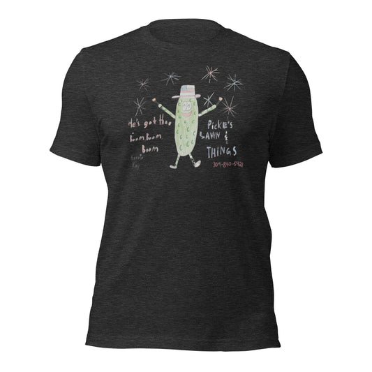 Pickle's Lawn and Things t-shirt