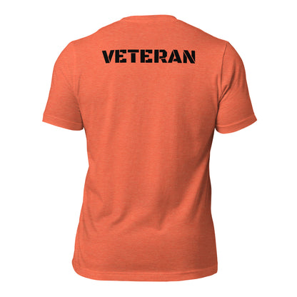 Basic text Veteran  t-shirt