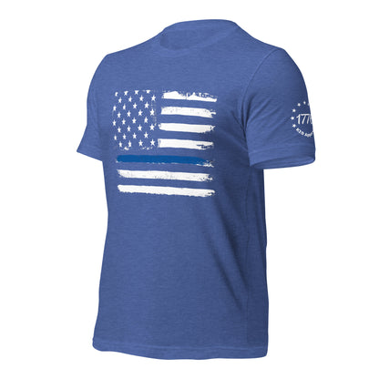 Blue Line Flag t-shirt