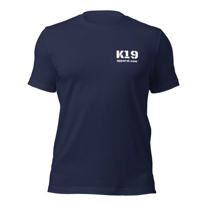 White Vertical flag t-shirt