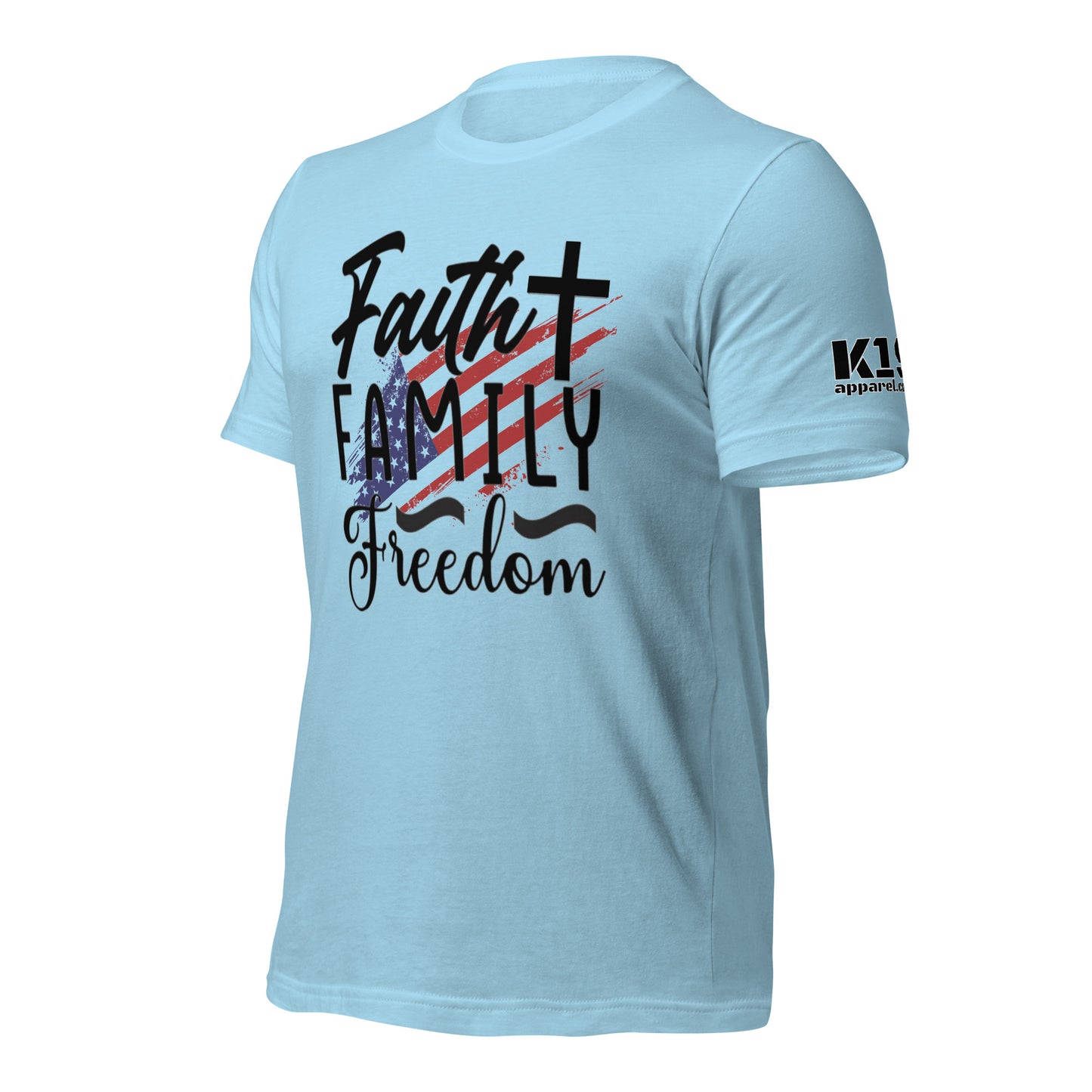 Faith Family Freedom t-shirt