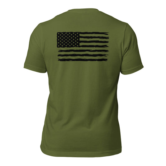 basic American flag t-shirt