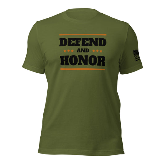 Defend and honor t-shirt