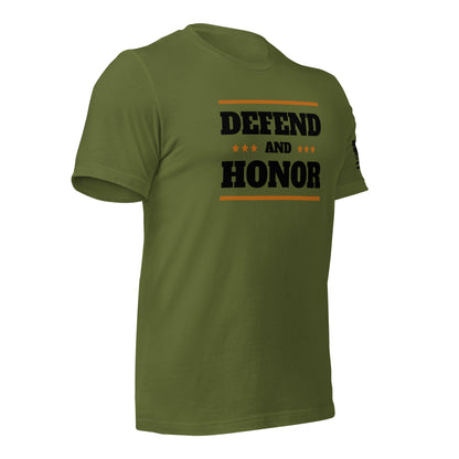 Defend and honor t-shirt