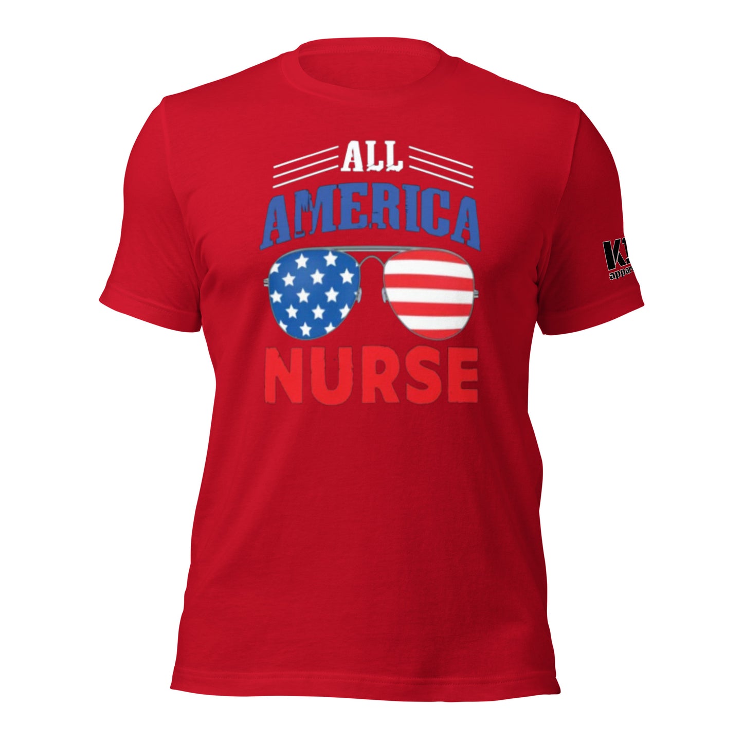 All American Nurse t-shirt