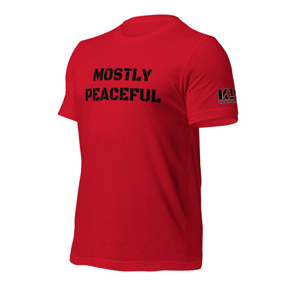 Mostly Peaceful t-shirt