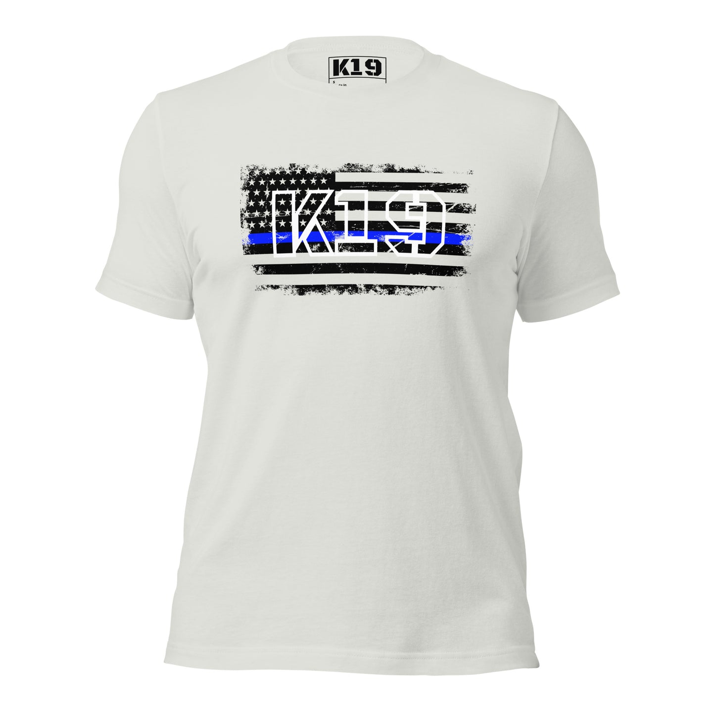 K19/ Blue line flag t-shirt