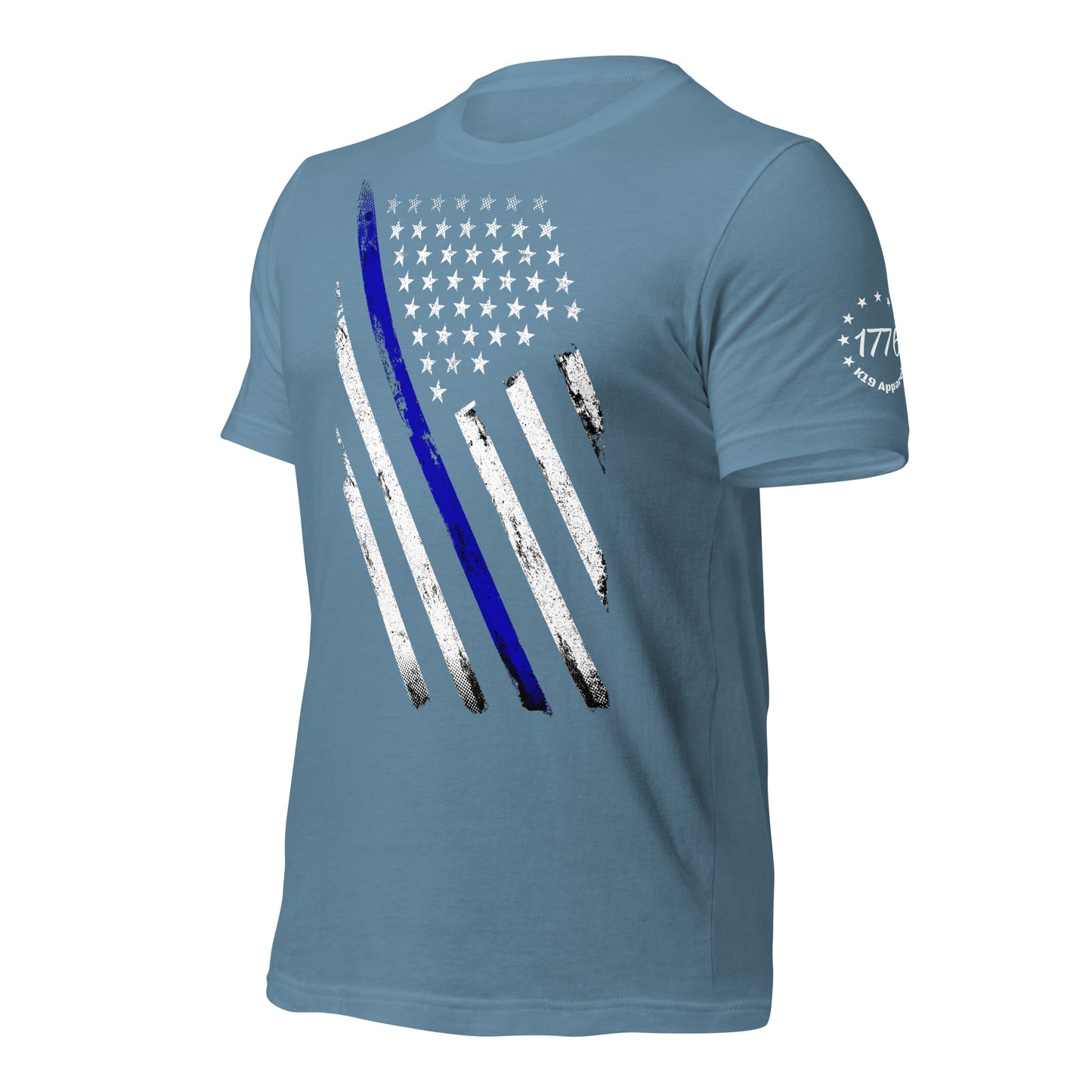 Diagonal Blue Line t-shirt