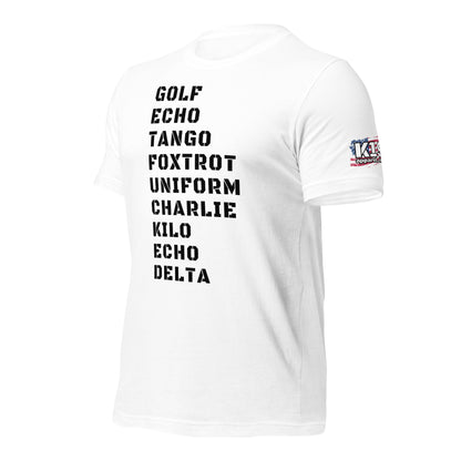 Phonetic t-shirt