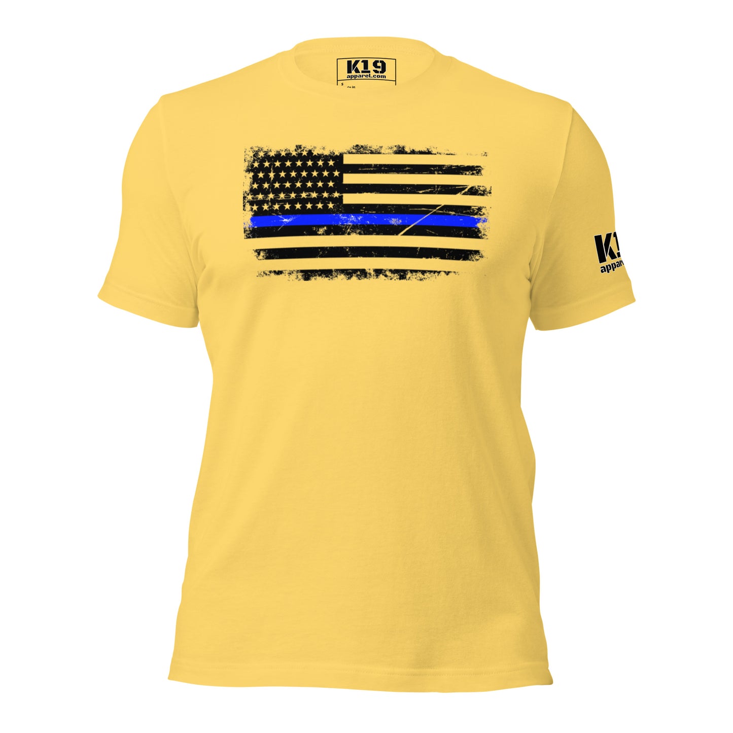 Blue line flag t-shirt