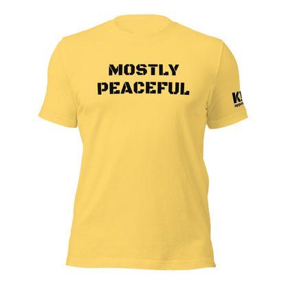 Mostly Peaceful t-shirt