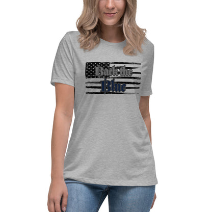 Women's Back the Blue Relaxed T-Shirt