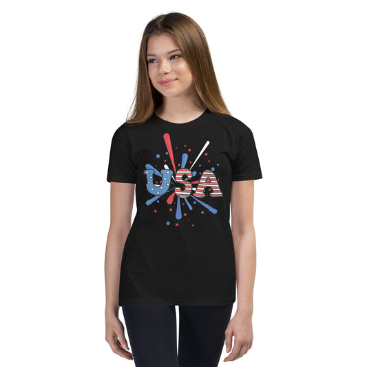Youth USA Splash T-Shirt