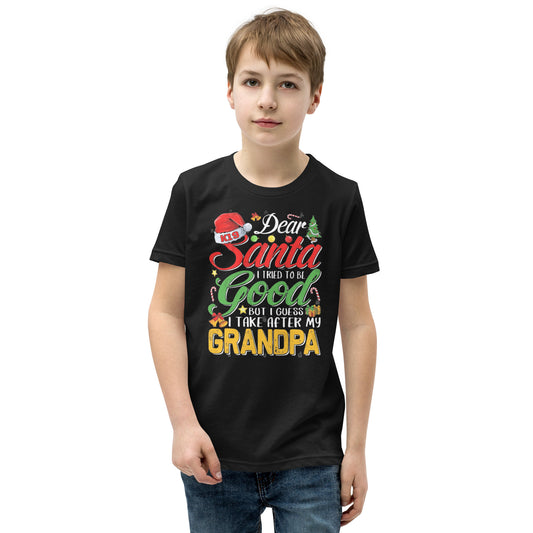 I take after my Grandpa Youth Short Sleeve T-Shirt